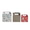 Hello Honey Multicolor Printed Flora & Fauna Pattern Paper Gift Boxes with Woodland Handles, 3ct.